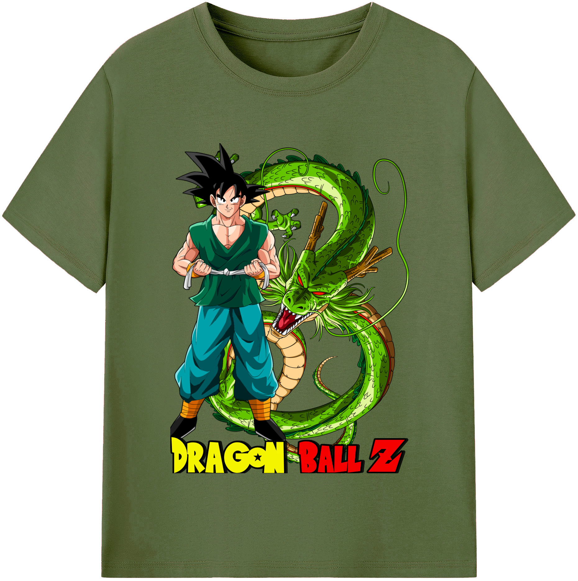 （画像用） ドラゴンボール 孫悟空（そん ごくう）Son Goku カカロット DRAGON BALL Kakarotto 綿100％半袖Tシャツ（フロントプリント）